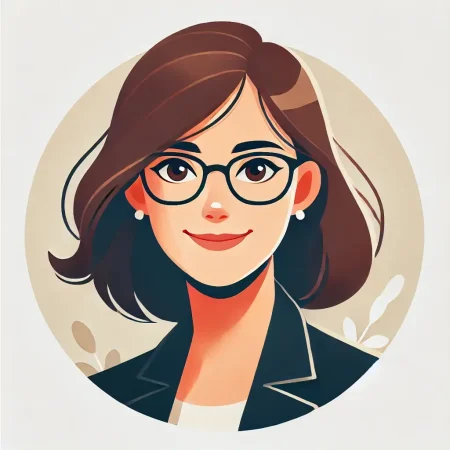 Flat Vector Portrait – Camila Flat Vector Portrait - Camila