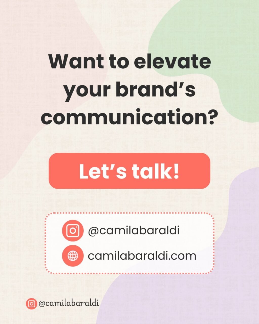 Instagram post from camilabaraldi. This post is in position 4.