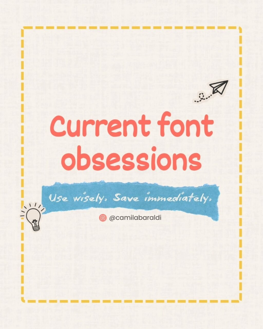 Instagram post from camilabaraldi. This post is in position 0.